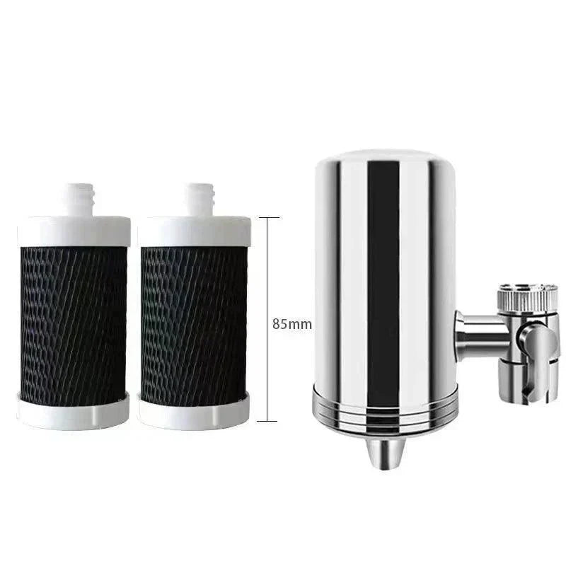 🔥Hot sale 50% rabatt🔥 Rustfritt stål husholdnings vannrenser som ikke krever installasjon
