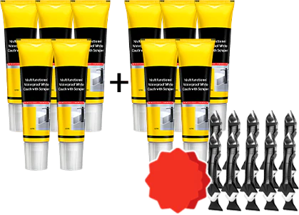 💥Multifunksjonell vanntett hvit fugemasse med skrape