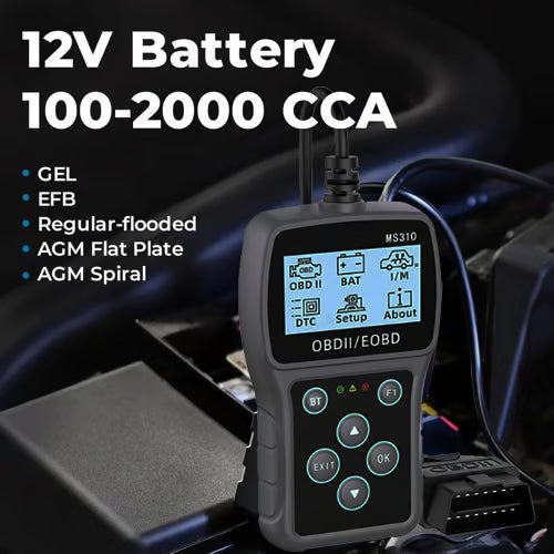 🔥BT100 Bilbatteritester