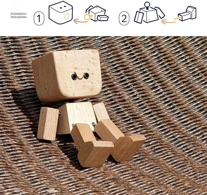 🔥Sjarmerende liten trefigur som svinger