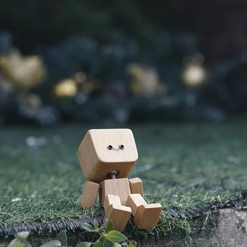 🔥Sjarmerende liten trefigur som svinger