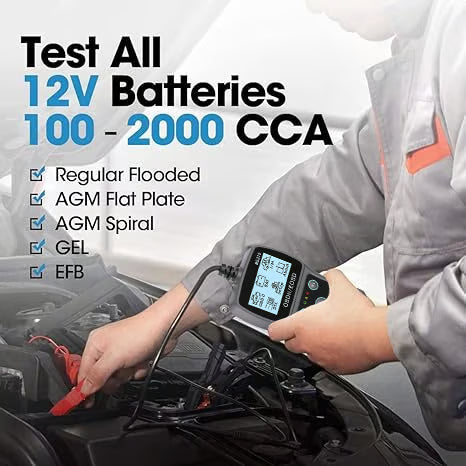 🔥BT100 Bilbatteritester