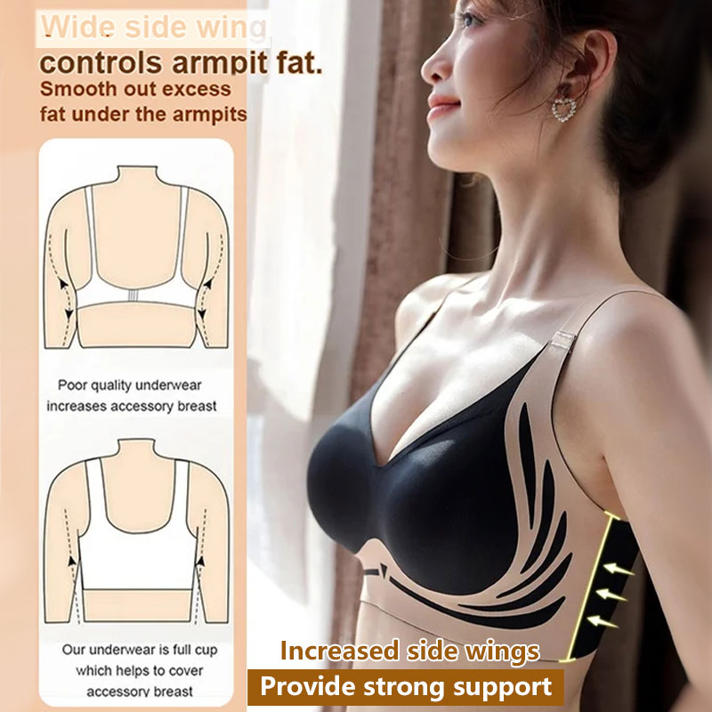 🔥Lifting Anti-Sagging Wire-Free Push-up BH