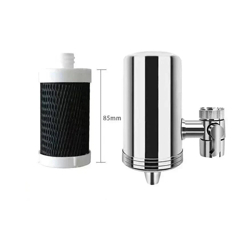 🔥Hot sale 50% rabatt🔥 Rustfritt stål husholdnings vannrenser som ikke krever installasjon