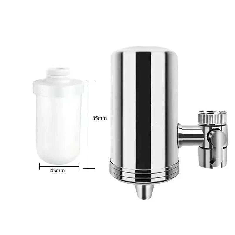 🔥Hot sale 50% rabatt🔥 Rustfritt stål husholdnings vannrenser som ikke krever installasjon