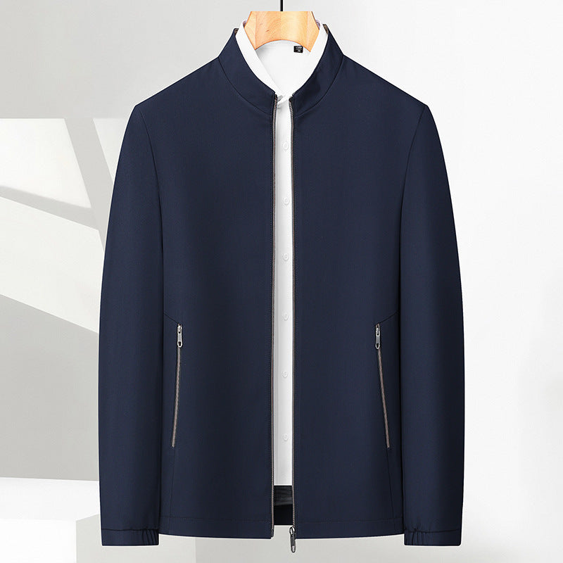 ✨ Sesongsalg med 50 % rabatt✨ Casual jakke med glidelås og ståkrage for men