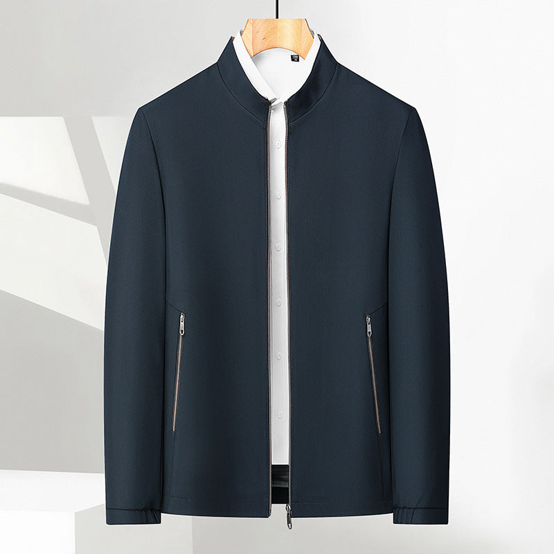 ✨ Sesongsalg med 50 % rabatt✨ Casual jakke med glidelås og ståkrage for men