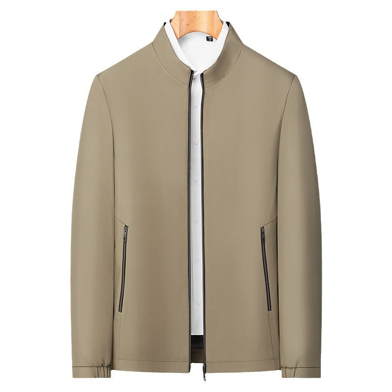 ✨ Sesongsalg med 50 % rabatt✨ Casual jakke med glidelås og ståkrage for men