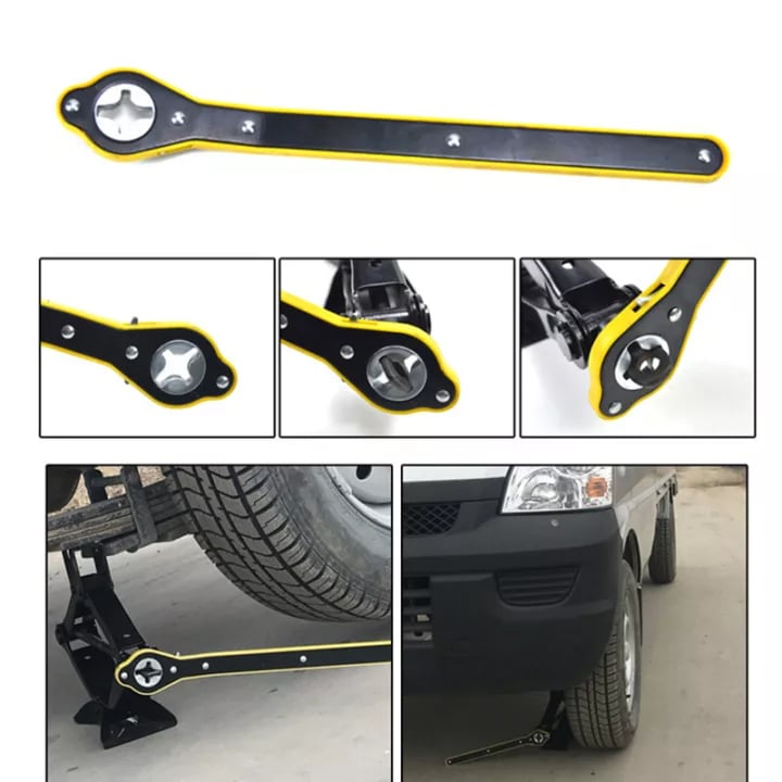 🔥Hot Sale 50% AVSLAG🔧🛞Automatisk arbeidsbesparende jekkratchetnøkkel