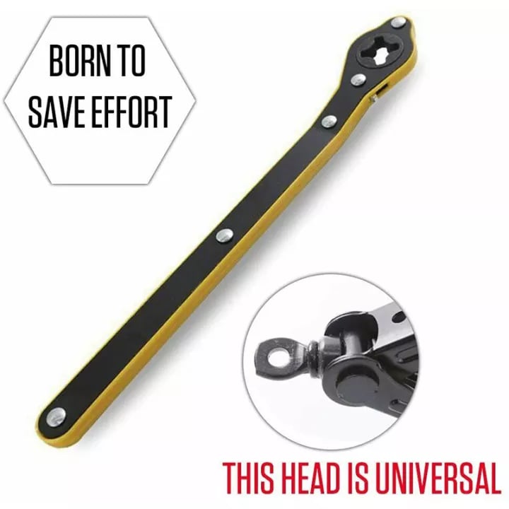 🔥Hot Sale 50% AVSLAG🔧🛞Automatisk arbeidsbesparende jekkratchetnøkkel