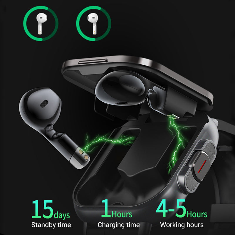 đ„Ny ankomst 2025đ„2-i-1 Bluetooth Earpon Smartwatc