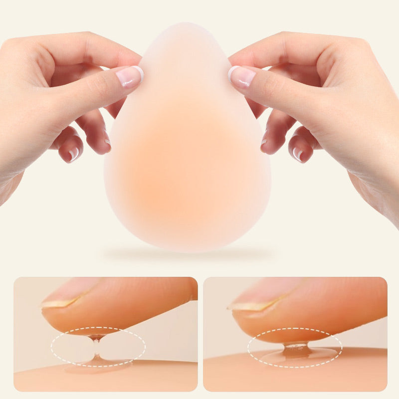Usynlige pads for brystløft