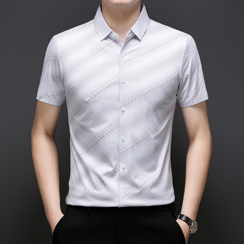 🌞Sommerens must-have👔Brodert business-shorts for menn