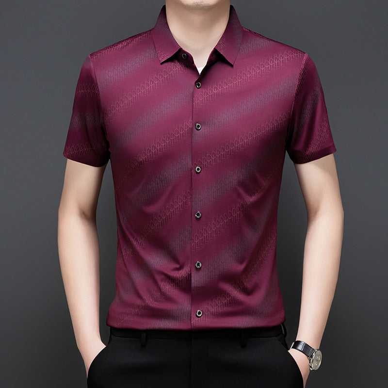 🌞Sommerens must-have👔Brodert business-shorts for menn