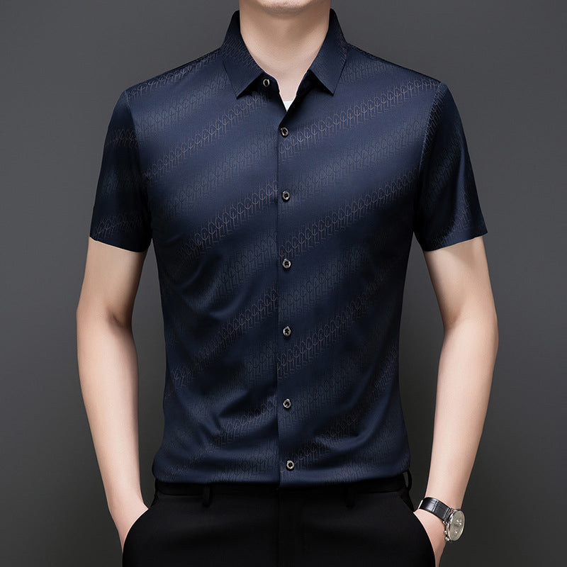 🌞Sommerens must-have👔Brodert business-shorts for menn