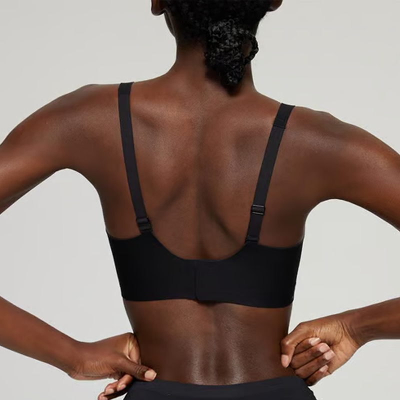 Dyp V-innstikk Push-up Wirefree Sømløs BH