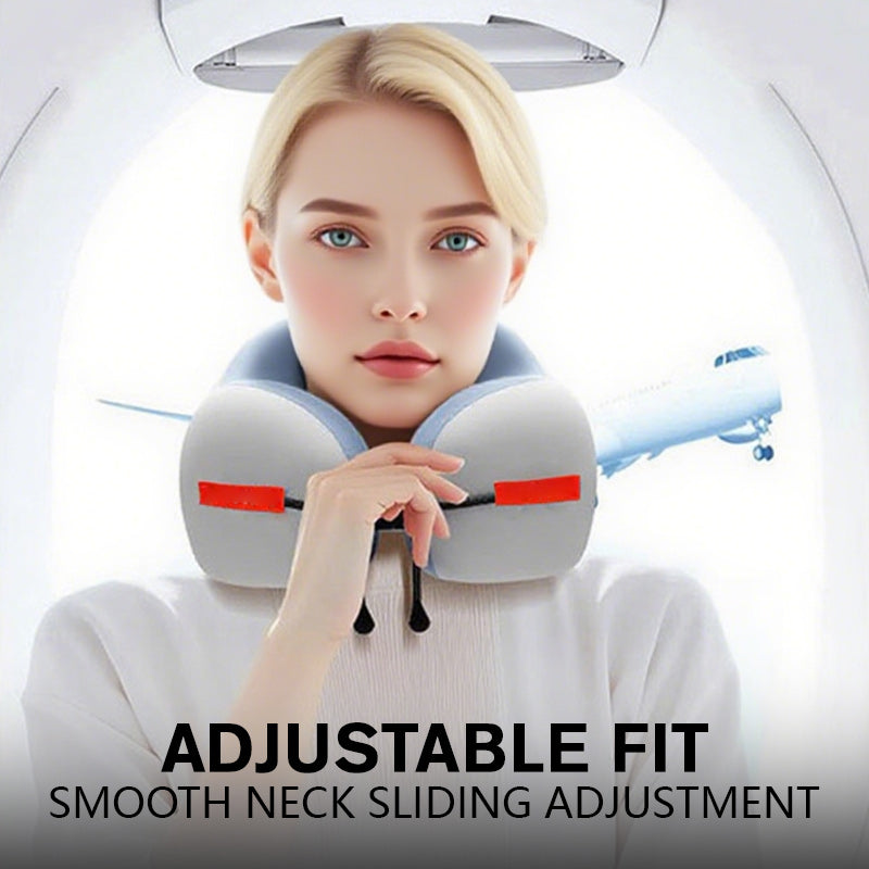 🔥Siste dag med spesialtilbud! 🔥Memory foam U-formet reisepute for nakken 💤