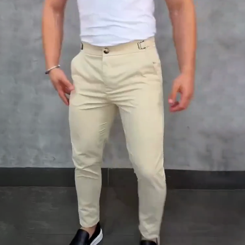 đ„Stretch Slim Fit-bukser for menn