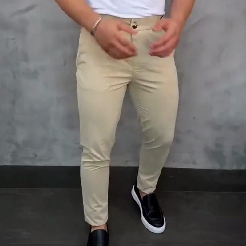 đ„Stretch Slim Fit-bukser for menn