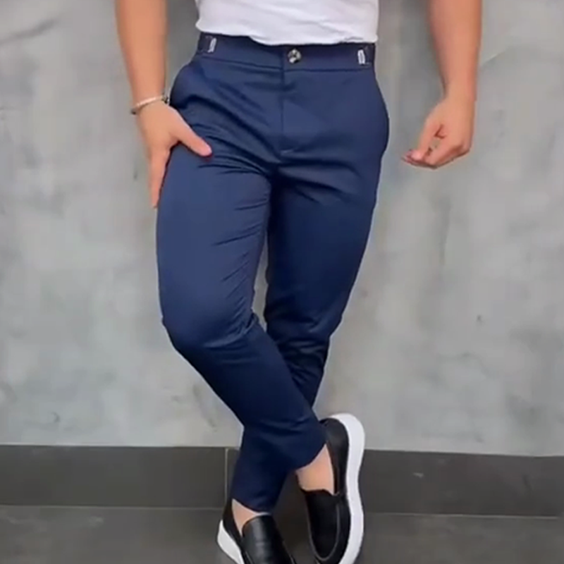 đ„Stretch Slim Fit-bukser for menn