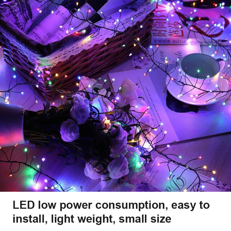 ✨✨ SISTE DAGSSALG 50% RABATT!!!! ✨✨ Kobbertråd fyrverkeri Light String