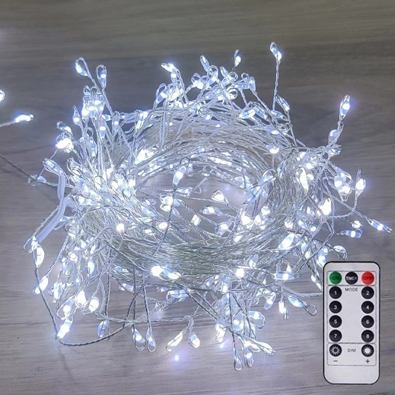 ✨✨ SISTE DAGSSALG 50% RABATT!!!! ✨✨ Kobbertråd fyrverkeri Light String