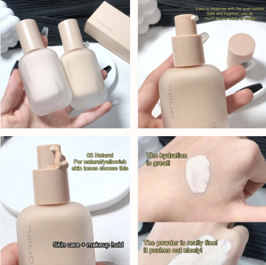 Tidsbegrenset 50% rabatt 🚨 Fuktighetsgivende concealer foundation 🔥✨