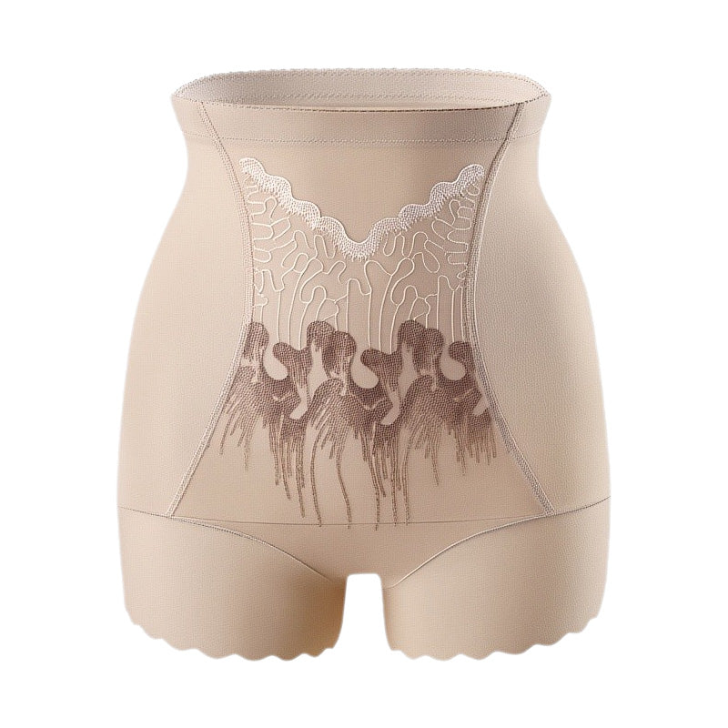 Shorts med høy midje og formende mage for kvinner