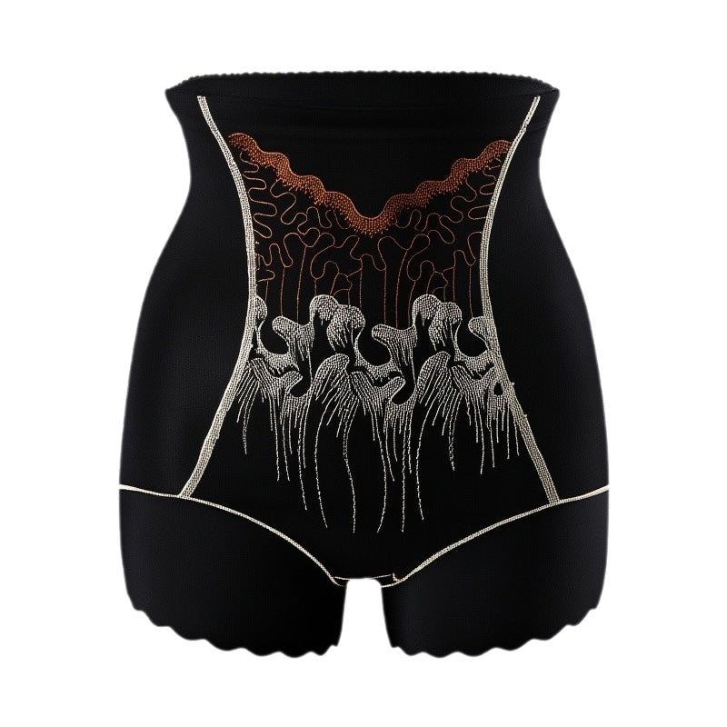 Shorts med høy midje og formende mage for kvinner
