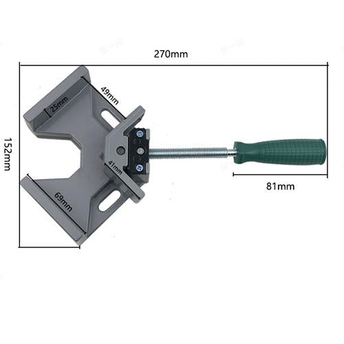 🔥Holdbar og robust rettvinklet klemme 90°