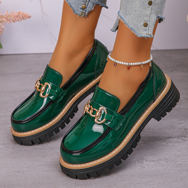 Vintage myke loafers for kvinner