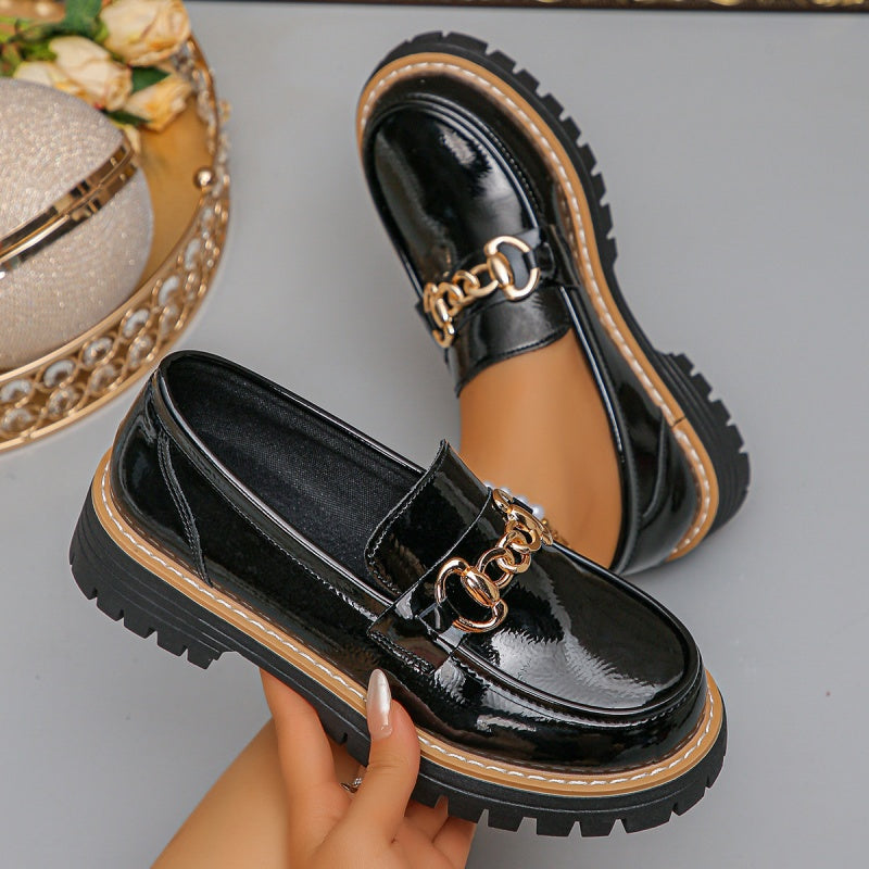 Vintage myke loafers for kvinner