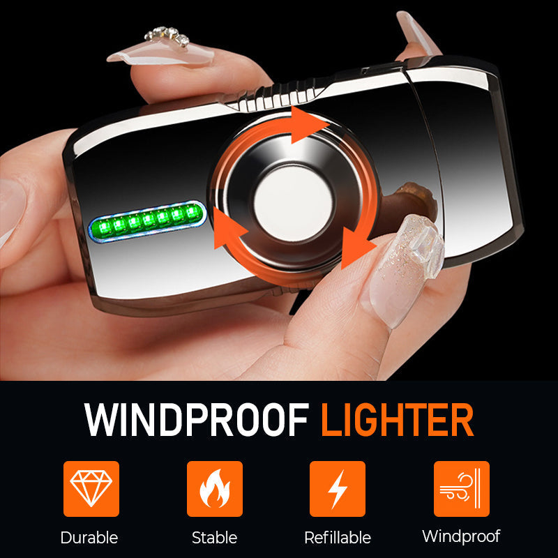 Multifunksjonell og kreativ vindtett lighter