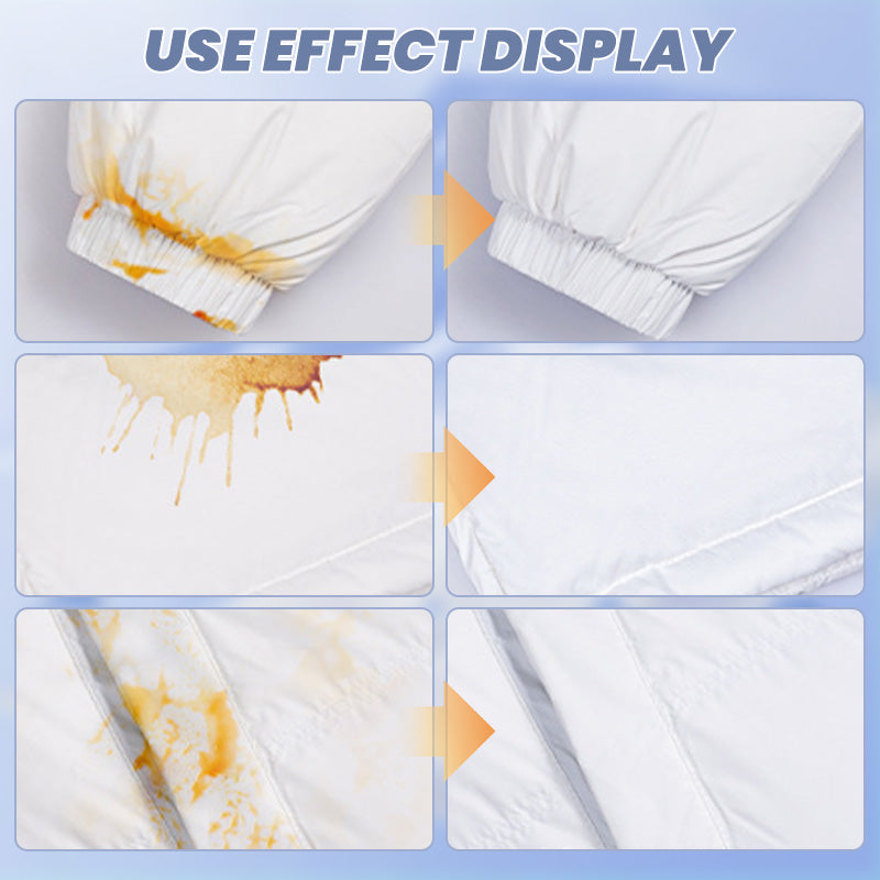 Våtkluter for rengjøring av dunjakker uten vask