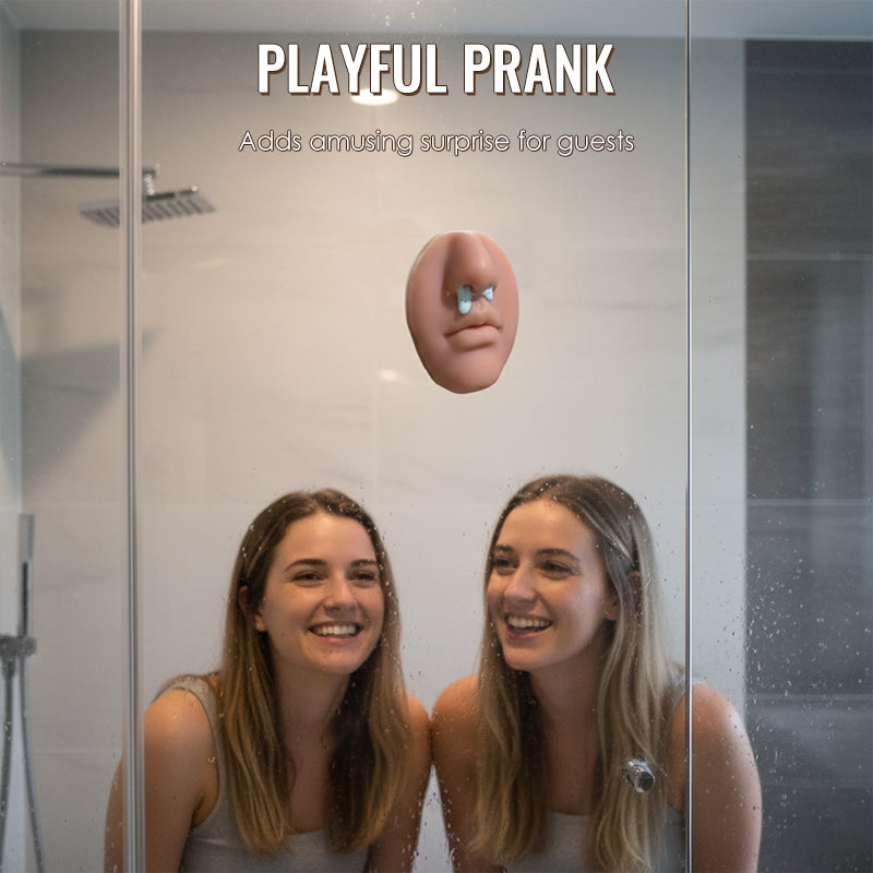 Realistisk ansikts-nesepustende såpedispenser-leketøy