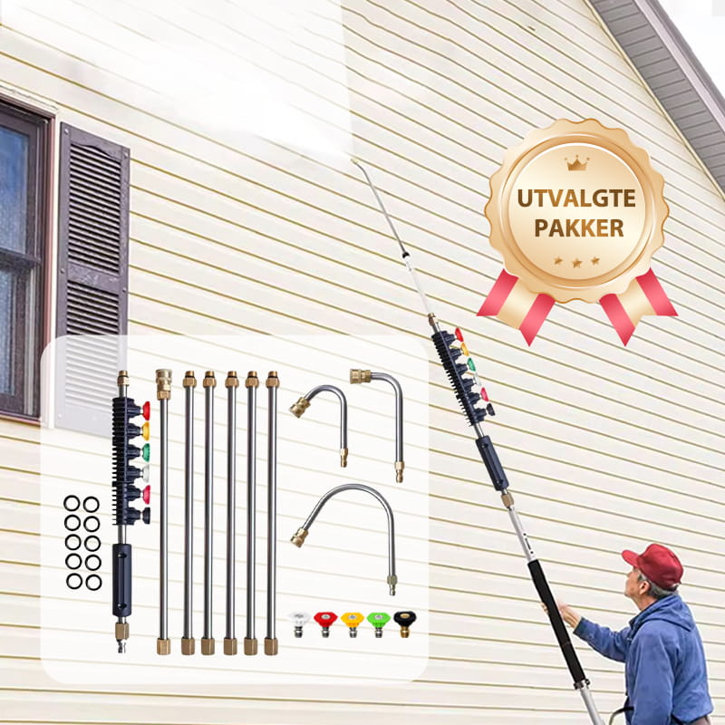 🔥 Varmt salg 🔥 Høyest Høytrykkspyler stang sett med 4000 PSI