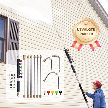 🔥 Varmt salg 🔥 Høyest Høytrykkspyler stang sett med 4000 PSI