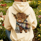 💖CHRISTMAS SALE 50% OFF!!🎁Cute Highland Cow Cozy Fleece-Lined Hooded Sweatshirt🦬2