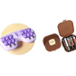 💜Bærbar dobbel fot massasje rull💜