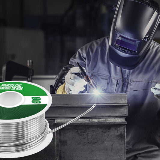 Lighter i aluminium og rustfritt stål Loddetråd