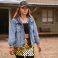 🔥Women's Basic Button Down Denim Jacket