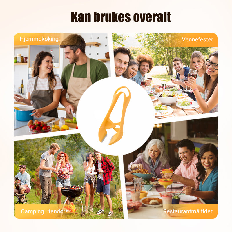 🔥Kjøp én, få én gratis🔥 Rask og bærbar hvitløksskreller