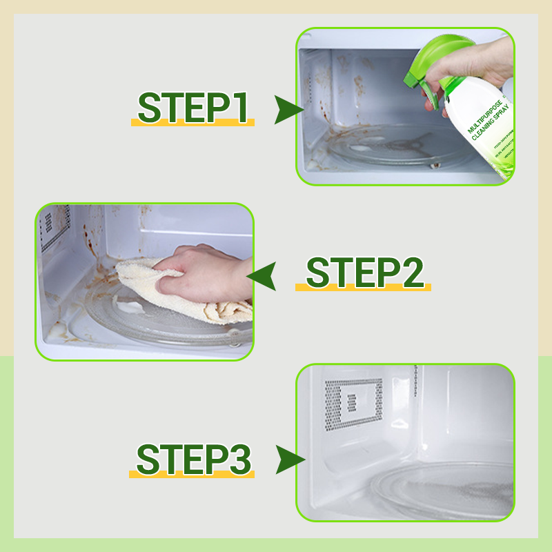 🔥Kraftig multifunksjonell rengjøringsspray til husholdningen