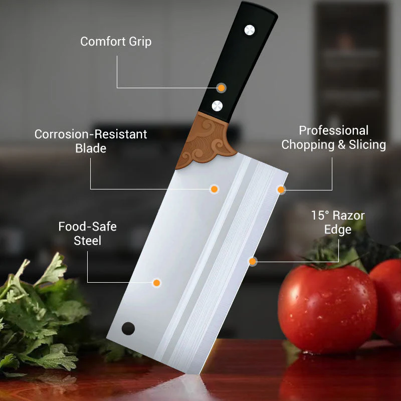 🔪🌟🍳Smidde, skarpe og holdbare kjøkkenkniver✂️🥩