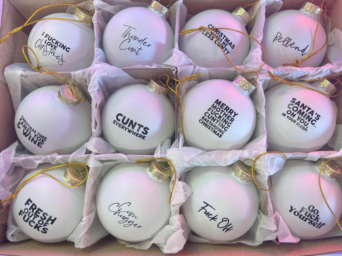 🎁Tidlig julesalg🤣Morsom julepynt