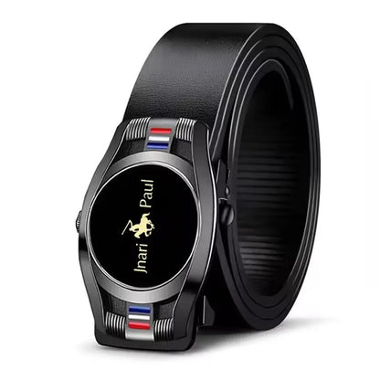 OEM-designet belter i svart skinn fra ku Løsebelter til fritidsbruk Mykt skinnbelte til forretningsbruk for kvinner og menn