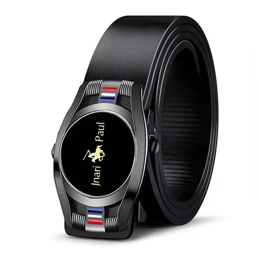 OEM-designet belter i svart skinn fra ku Løsebelter til fritidsbruk Mykt skinnbelte til forretningsbruk for kvinner og menn