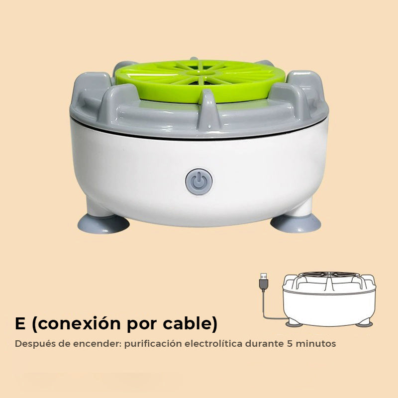 Bærbare frukt- og grønnsaksvaskere