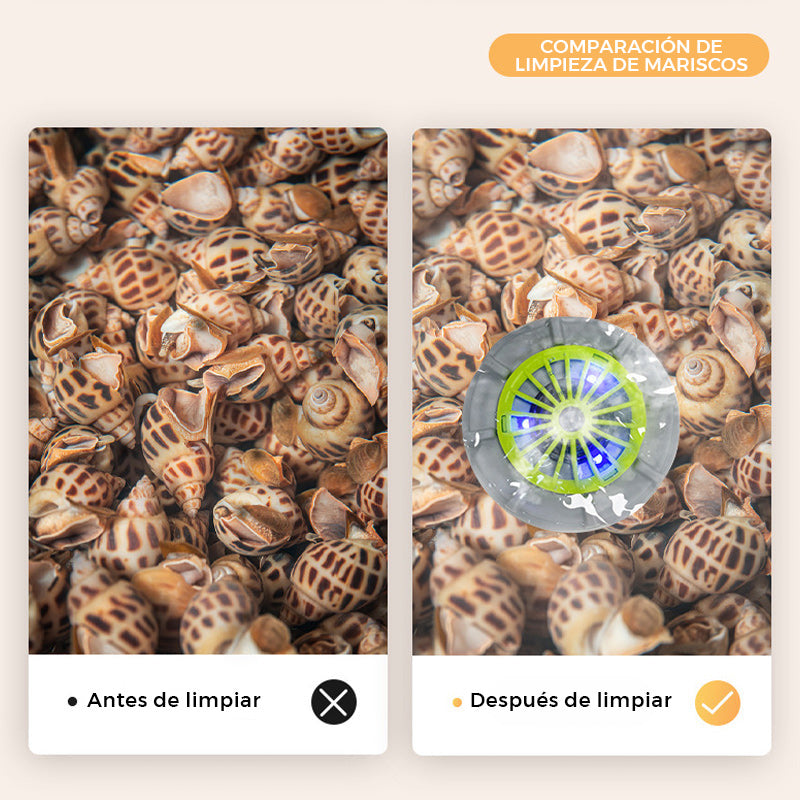 Bærbare frukt- og grønnsaksvaskere