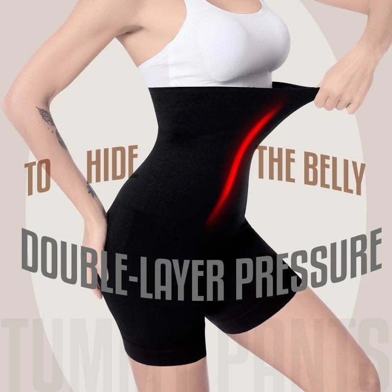 🔥Kjøp 1 Få 1 gratis✨Høy midje magekontroll Body Shaping Shorts✨
